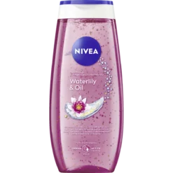 NIVEA Waterlily & Oil Shower Gel 250 ml with vitamins C and E and nourishing oil pearls