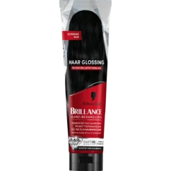 Schwarzkopf Brillance Black Hair Glossing for refreshing dark hair color 150 ml