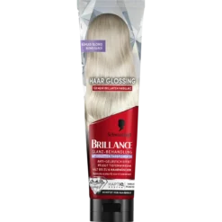 Schwarzkopf Brillance Cool Blonde Hair Glossing 150 ml for light blonde hair