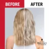 Schwarzkopf Brillance Cool Blonde Glossing with violet color pigments - Results