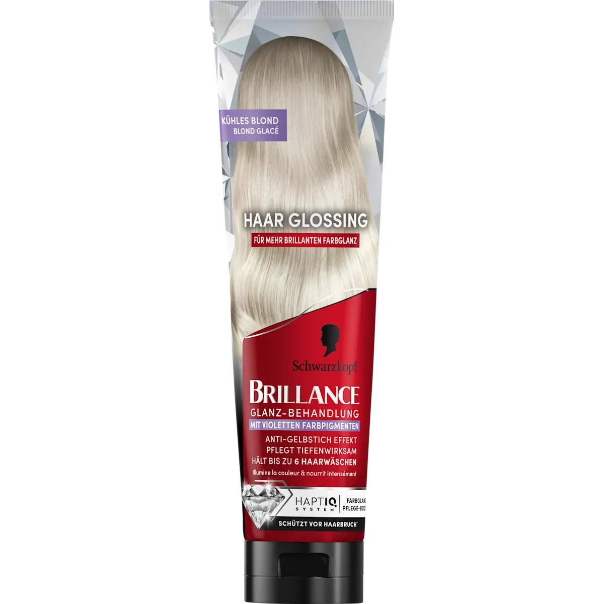 Schwarzkopf Brillance Cool Blonde Hair Glossing, 150 ml Schwarzkopf Brillance Cool Blonde Hair Glossing 150 ml for light blonde hair