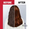 Back of Schwarzkopf Brillance Copper Hair Glossing 150 ml - Results