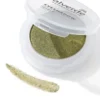 Detail view of alverde Mono Pearly Eyeshadow 31 Glowing Moss, shimmering green shade, 1.5 g