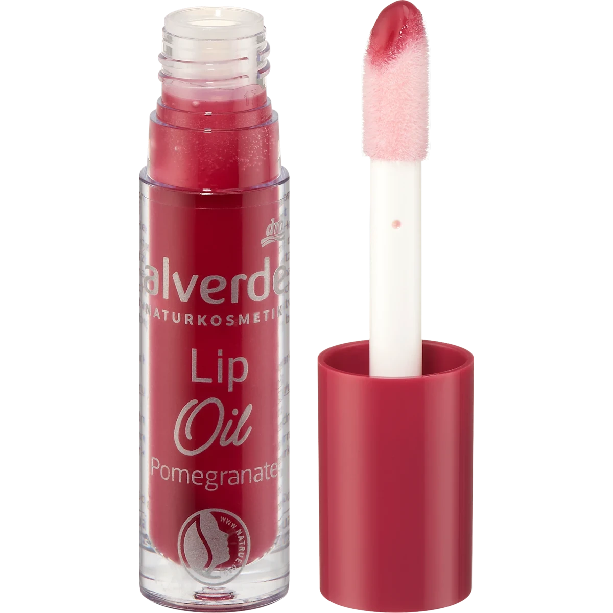 alverde Pomegranate Lip Oil with Hyaluronic Acid, 3.9 ml alverde Pomegranate Lip Oil with organic pomegranate seed oil and hyaluronic acid, 3.9 ml