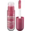 alverde Pure Shine Lip Gloss 40 Glossy Berry, shimmering berry-toned lip gloss with squalane, 5 ml