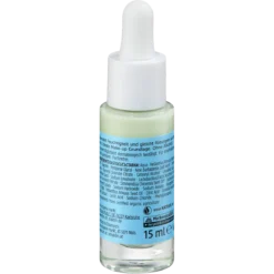 Back packaging of alverde Skin Barrier Anti-Redness Primer showing ingredients and application directions