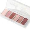 alverde Soft Rosé Eyeshadow Palette 40 with six matte and shimmer eyeshadows, 7.8 g