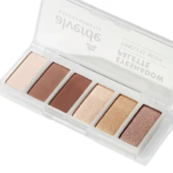 alverde Timeless Nude Eyeshadow Palette 30 with six matte and shimmer eyeshadows, 7.8 g