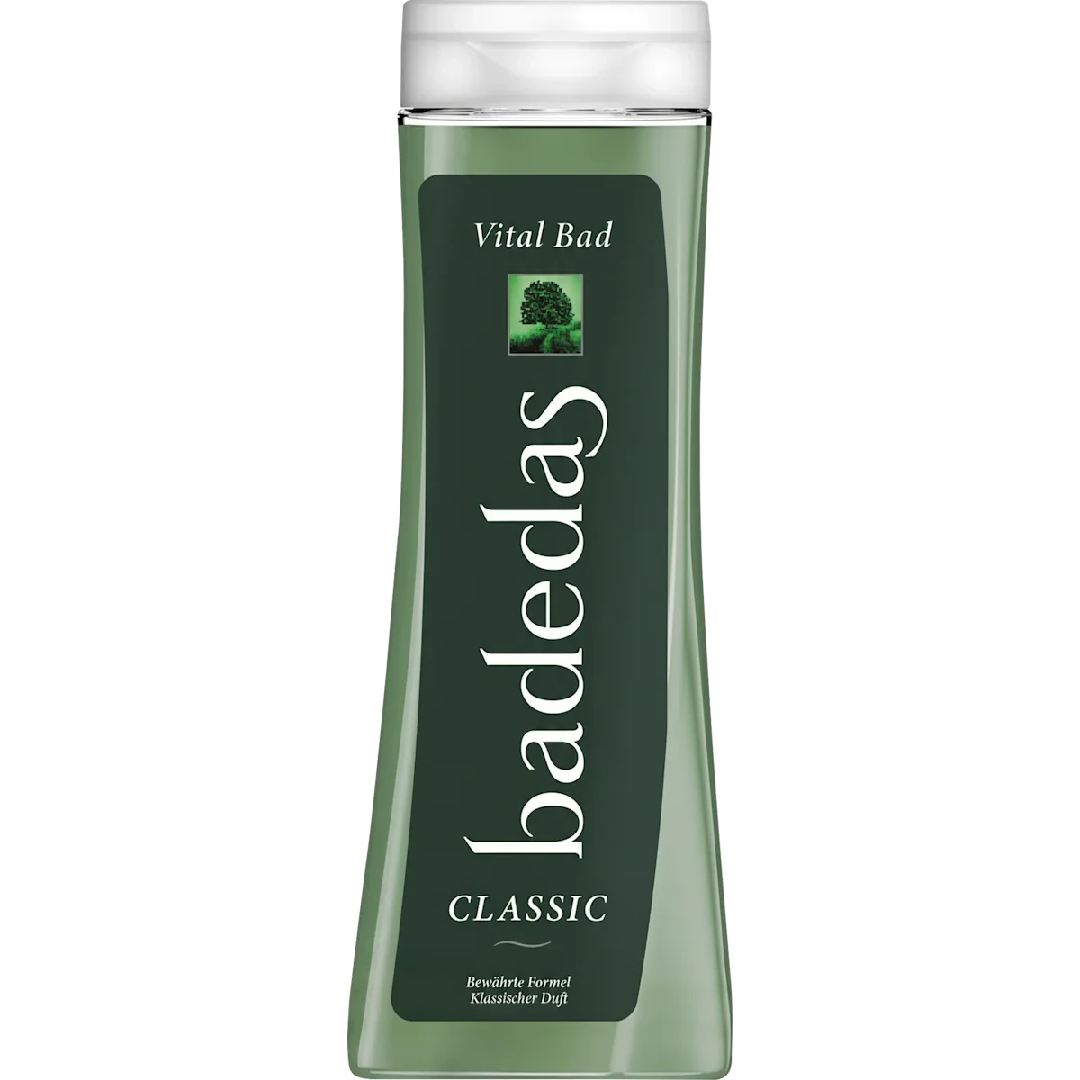 Badedas Classic Vital Foaming Bath, 600 ml Green Badedas Classic Vital Foaming Bath 600 ml bottle, front view