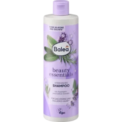 Balea Beauty Essentials Strengthening Shampoo with rosemary and sage extracts, 400 ml bottle