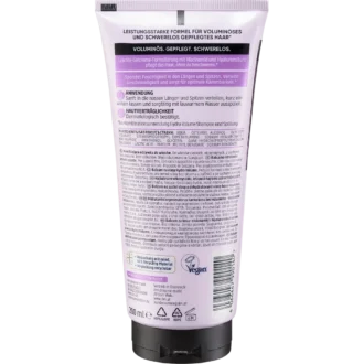 Balea Professional Hydra Volume Conditioner 200 ml ingredients and directions for fine hair and dry ends