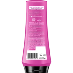 Gliss Seductively Long Conditioner 200 ml back with product information and directions