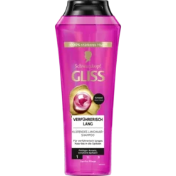 Gliss Seductively Long Shampoo with biotin complex and peony essence for long hair, 250 ml