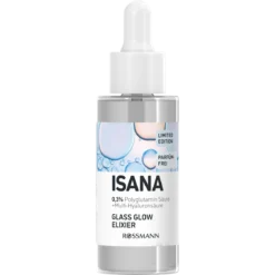 ISANA Glass Glow Elixir 30 ml – Bottle