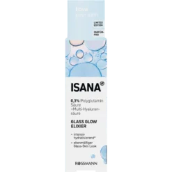 ISANA Glass Glow Elixir 30 ml – front view