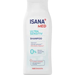 Front of ISANA MED Ultra Sensitive Shampoo 200 ml