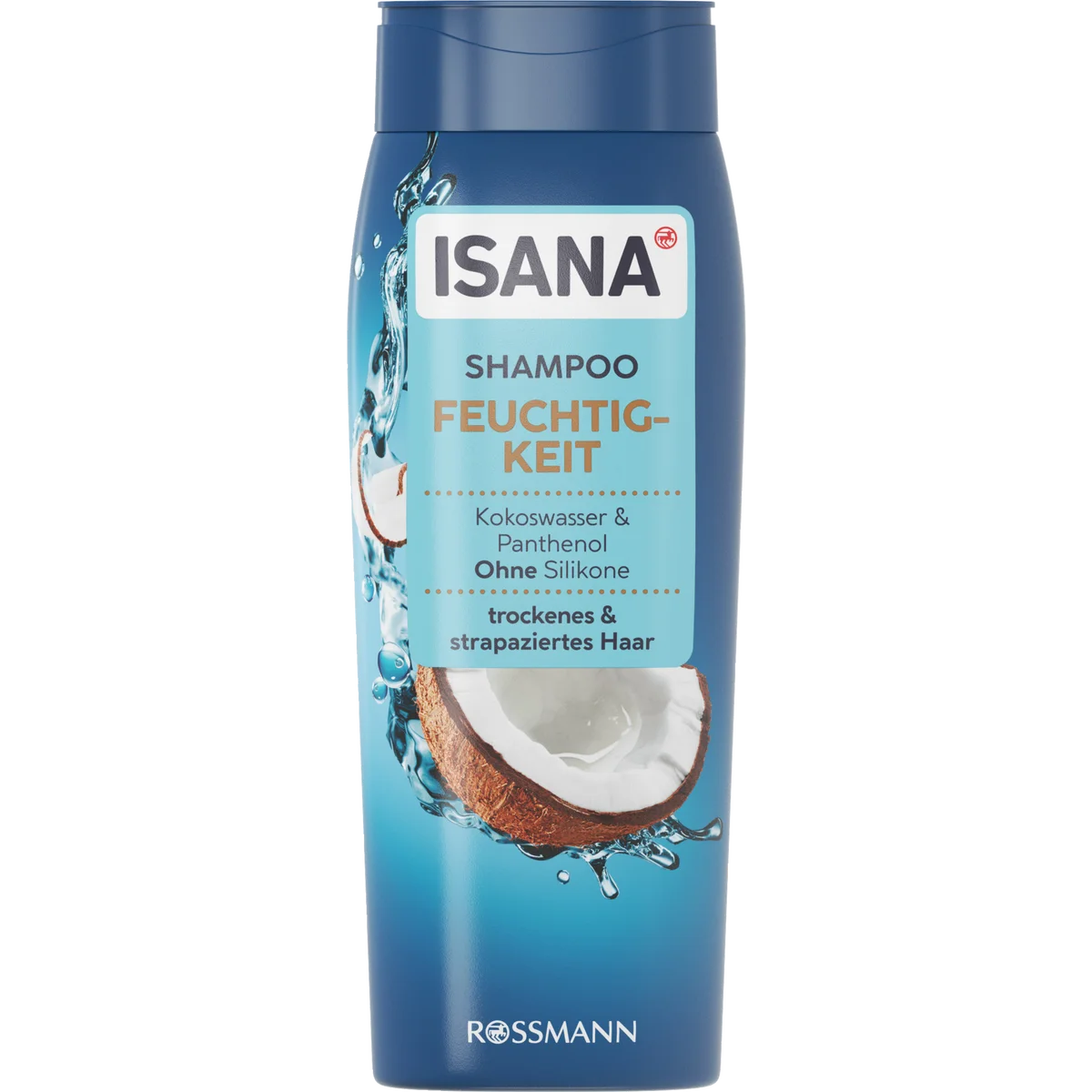 ISANA Moisture Shampoo, 300 ml Front of ISANA Moisture Shampoo 300 ml
