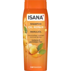 Front of ISANA Oil Repair Shampoo with Marula Oil 300 ml