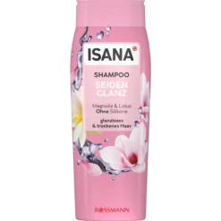 Front of ISANA Silky Shine Shampoo 300 ml