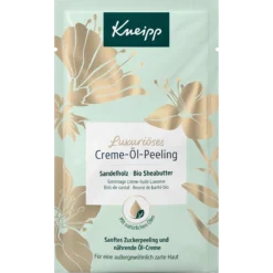 Kneipp Luxurious Cream Oil Body Scrub with sugar crystals and organic shea butter, 40 ml