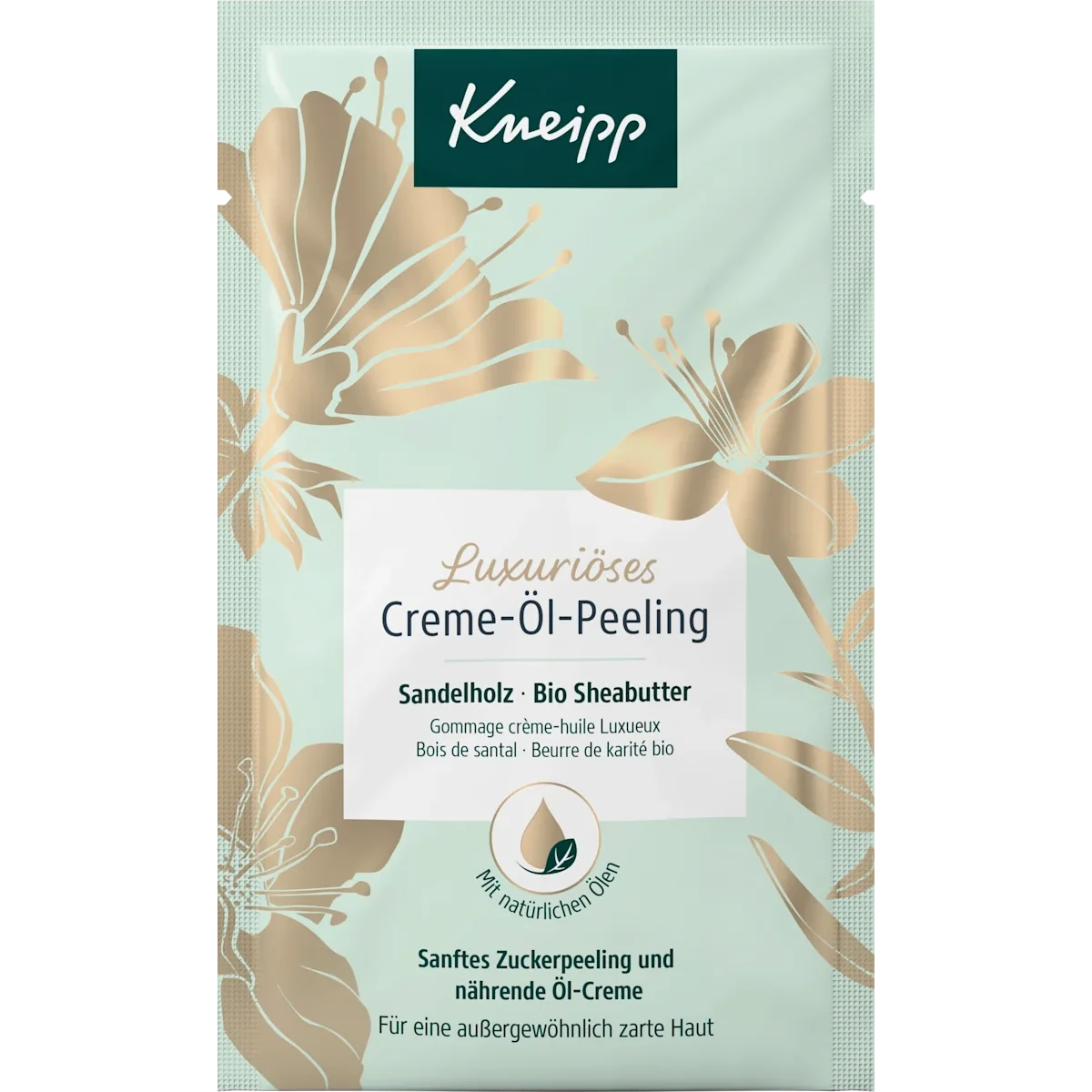 Kneipp Luxurious Cream Oil Body Scrub, 40 ml Kneipp Luxurious Cream Oil Body Scrub with sugar crystals and organic shea butter, 40 ml