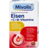 Mivolis Iron + Vitamin C + B Vitamins dietary supplement, 40 tablets with 14 mg iron per serving