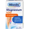 Mivolis Magnesium 400 Tablets dietary supplement with 400 mg magnesium per tablet, 60 tablets