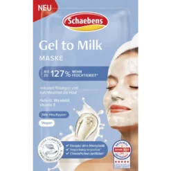 Schaebens Gel-to-Milk Mask front packaging